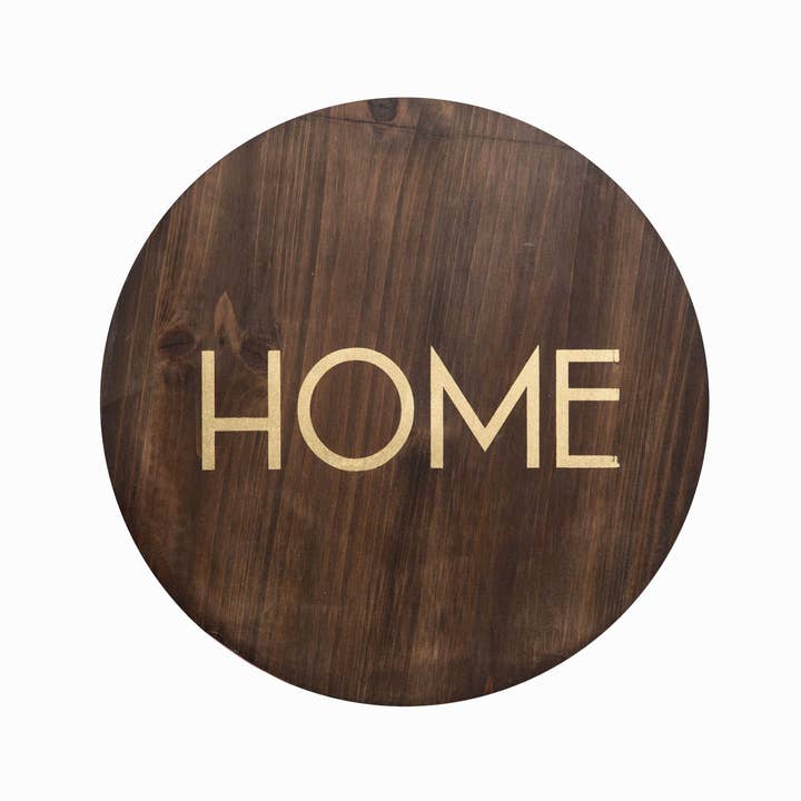 SALE Wood Natural Home Wood Circle Decor for wholesale by Totalee Gift