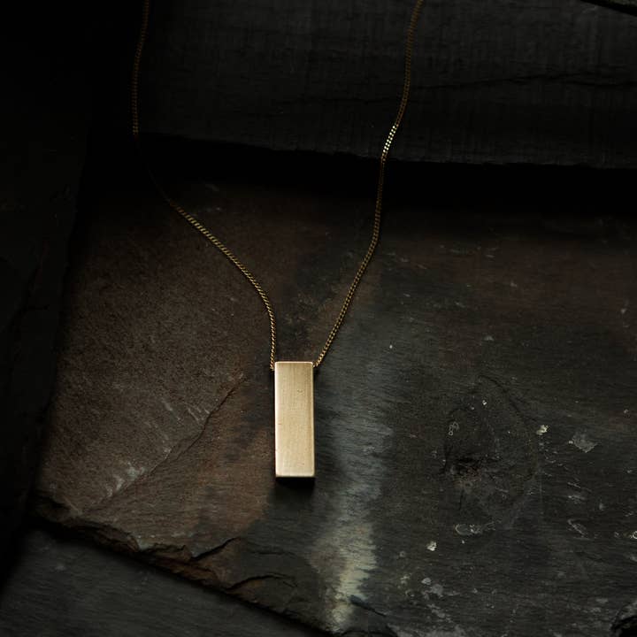 Cornerstone Necklace for wholesale by Tiny Anvil
