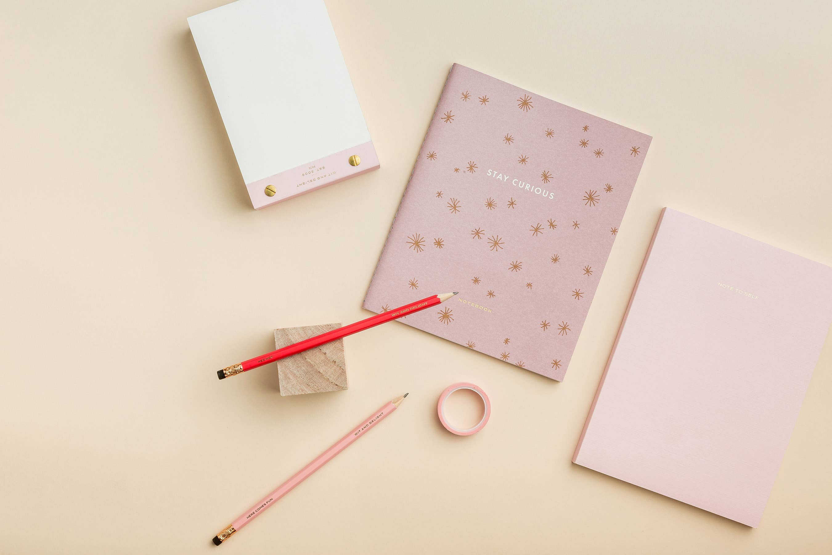 Wit & Delight - Wholesale Notebook - Notebook - Stay Curious3