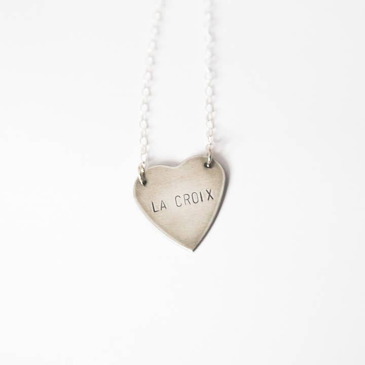 Bang-Up Betty - Wholesale Pendant/Charm Necklace - Tacos Heart Necklace