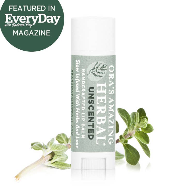Unscented Lip Balm for wholesale by Ora’s Amazing Herbal Natural Skincare