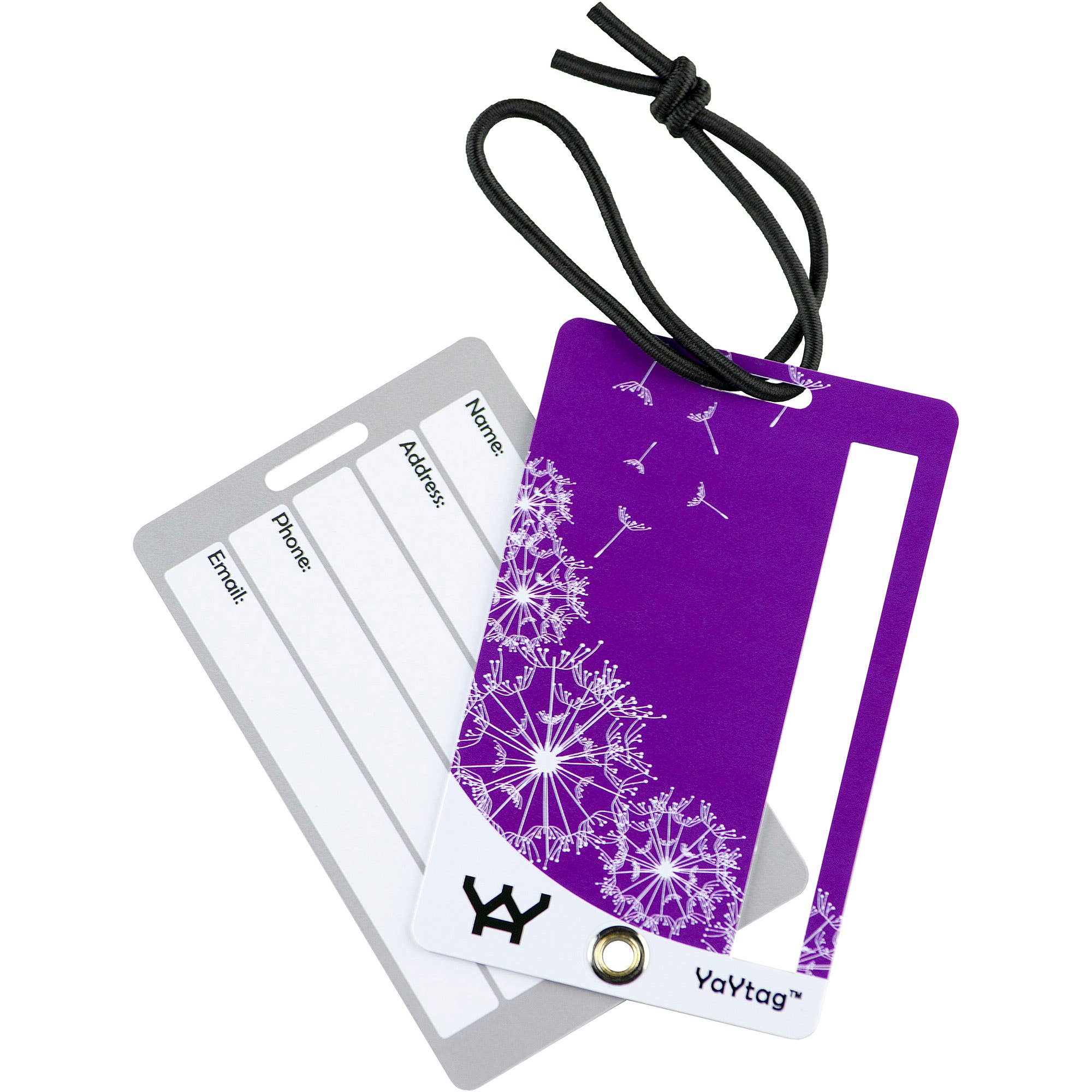 YAY NOVELTY - Wholesale Luggage Tag - YaYtag - 2022 Day Dreaming Purple - Luggage Tag3