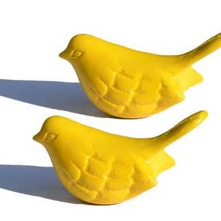 Yellow Bird of Happiness - Set of 2 for wholesale by Vibhsa