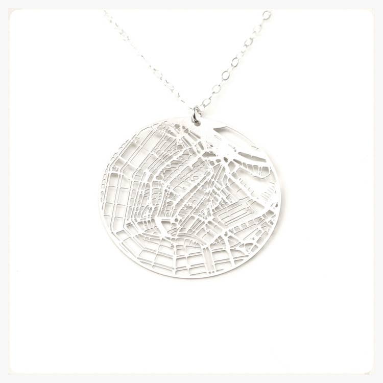 Aminimal - Wholesale Pendant/Charm Necklace - Silver - Amsterdam0