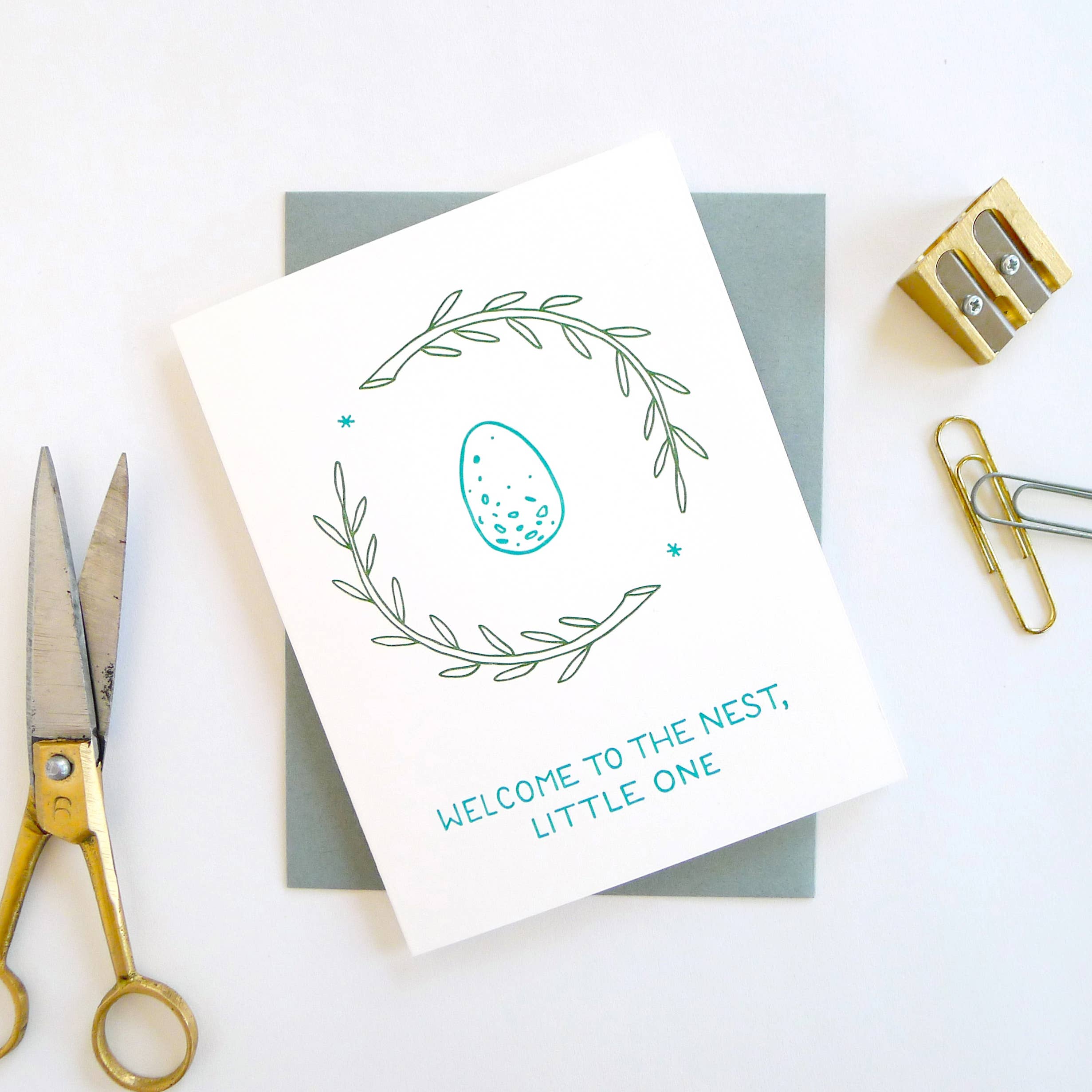 Middle Dune - Wholesale Baby Card - Welcome to the Nest Card2