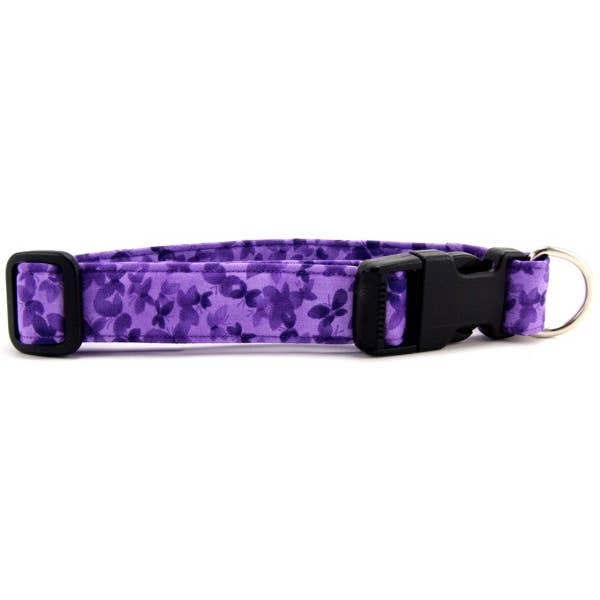 Collier pour chien Purple Butterflies pour la vente par K9 Bytes, Inc.