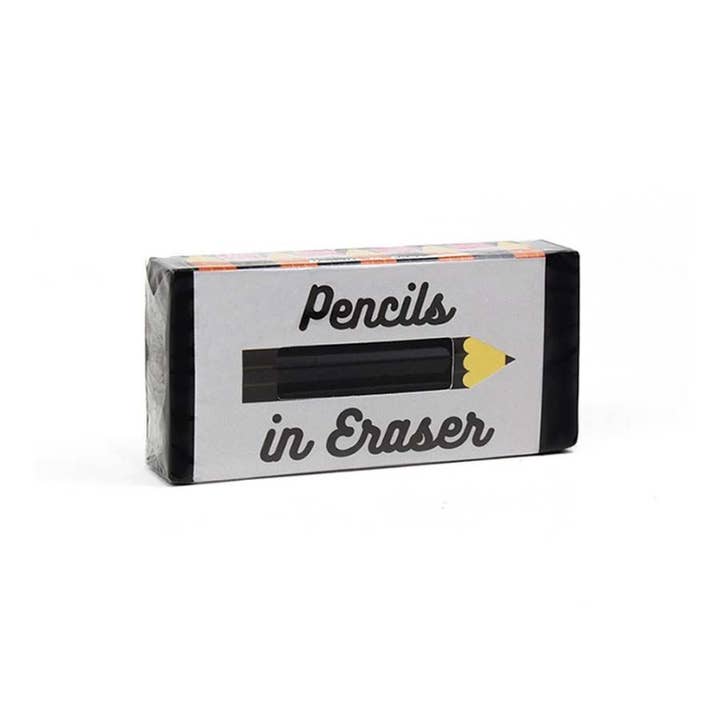Made By Humans Designs - Wholesale Pencil - Pencils in Eraser (display box of 24)
