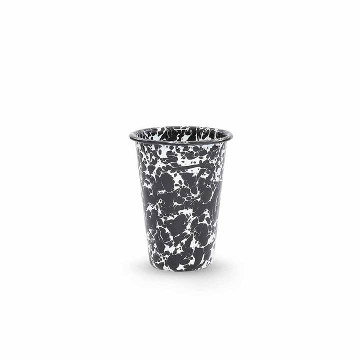 Crow Canyon Home - Wholesale Drinking Glass/Cup - Splatter Enamelware 14 oz Tumbler