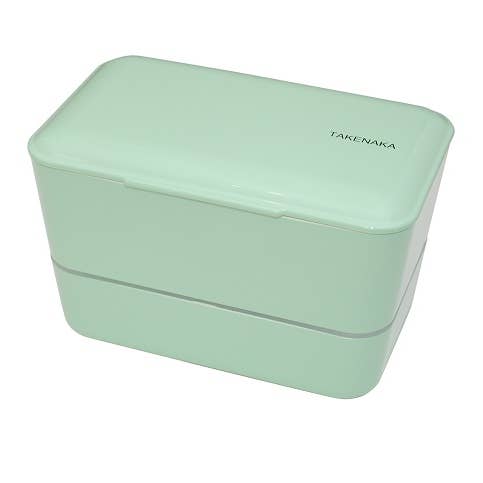Bento Bite Dual Box - Realizzato con bottiglie di plastica riciclate per la vendita all'ingrosso da parte di TAKENAKA Bento Box