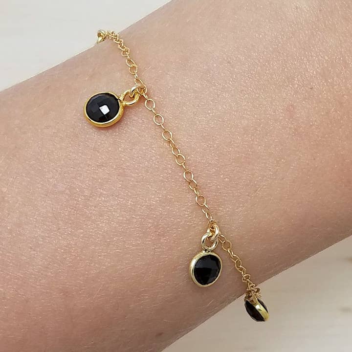 Pulseira Onyx Shaker por atacado de MissElenious Jewelry