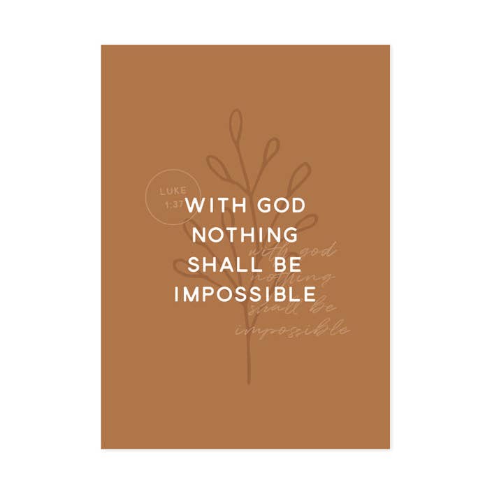 Intet skal være umuligt kunsttryk for engroshandel hos The Anastasia Co