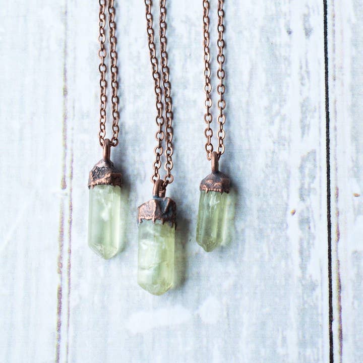 Rough Apatite Crystal Pendant and other Purchase Wholesale hands craft. Free Returns & Net 60 Terms on Faire trending on Faire.