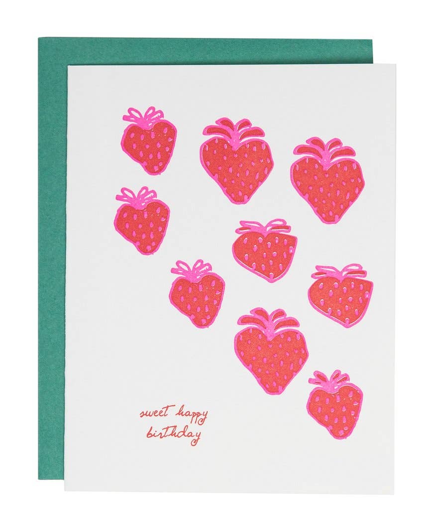 Underwood Letterpress - Wholesale Birthday Card - Sweet Birthday0