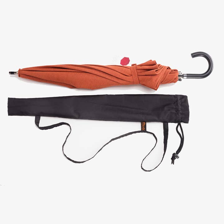 The San Francisco Umbrella Company - Wholesale Umbrella - Unisex - Small Sun Protection Umbrella | Sunbrella™ Fabric, Orange3