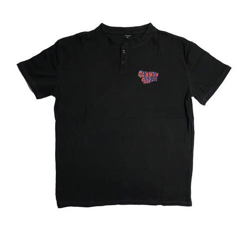 Pastel 2 Button Henley Tee Shirt for wholesale by Common Apparel