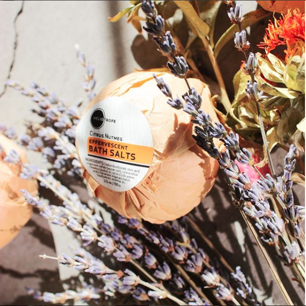 Heliotrope - Wholesale Bath Bomb/Fizz - Effervescent Bath Fizzies w/Jojoba & Protein (13 scents)2