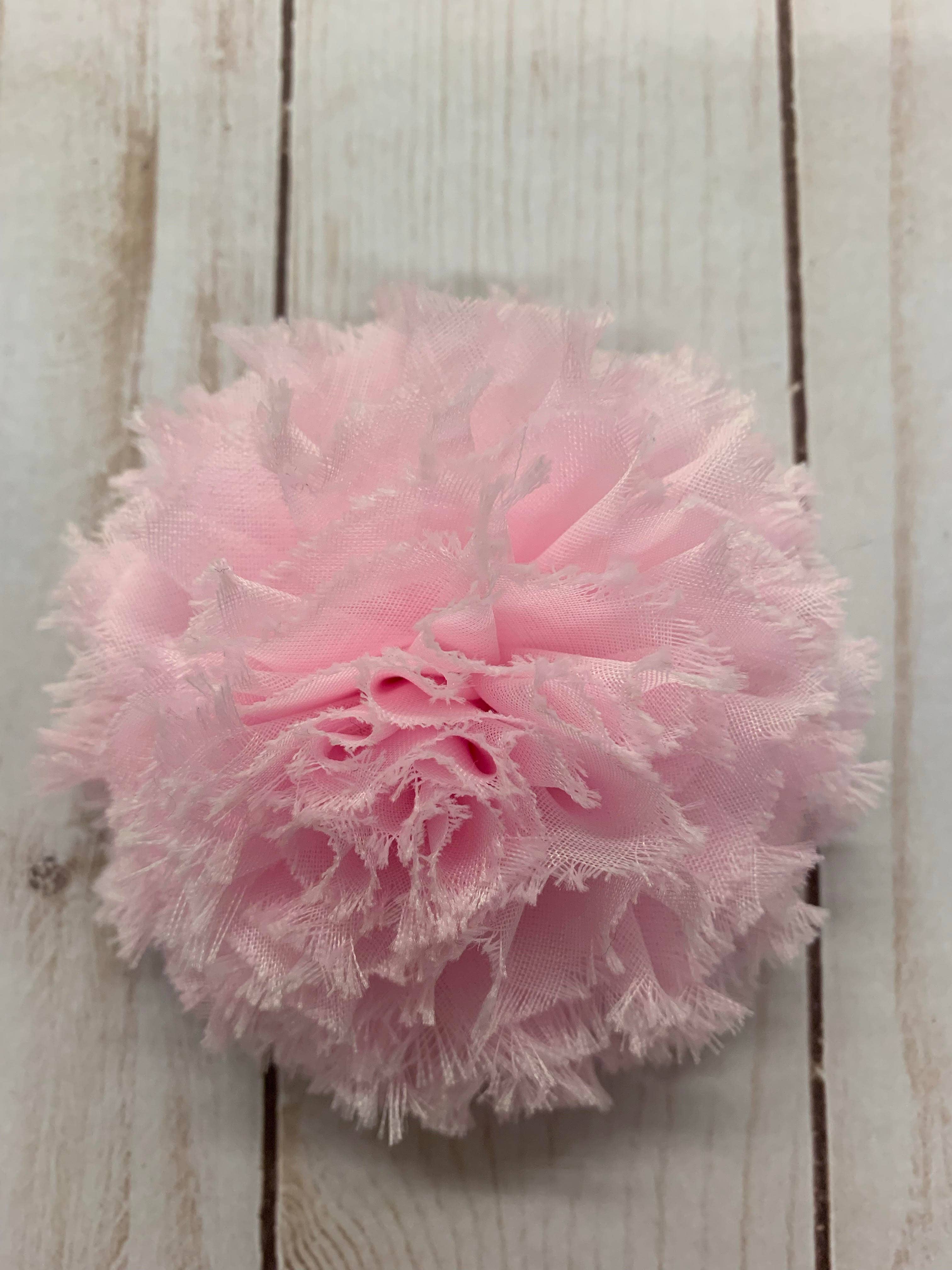 Rachel's Ribbons - Wholesale Hair Clip - Kids - Giant Shabby Flower Clip1