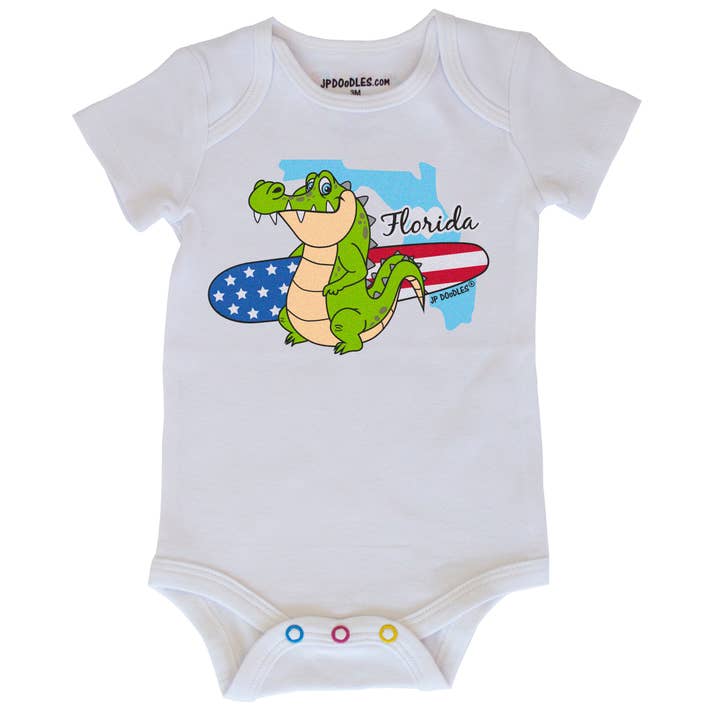 Body bébé Floride pour la vente par JP Doodles