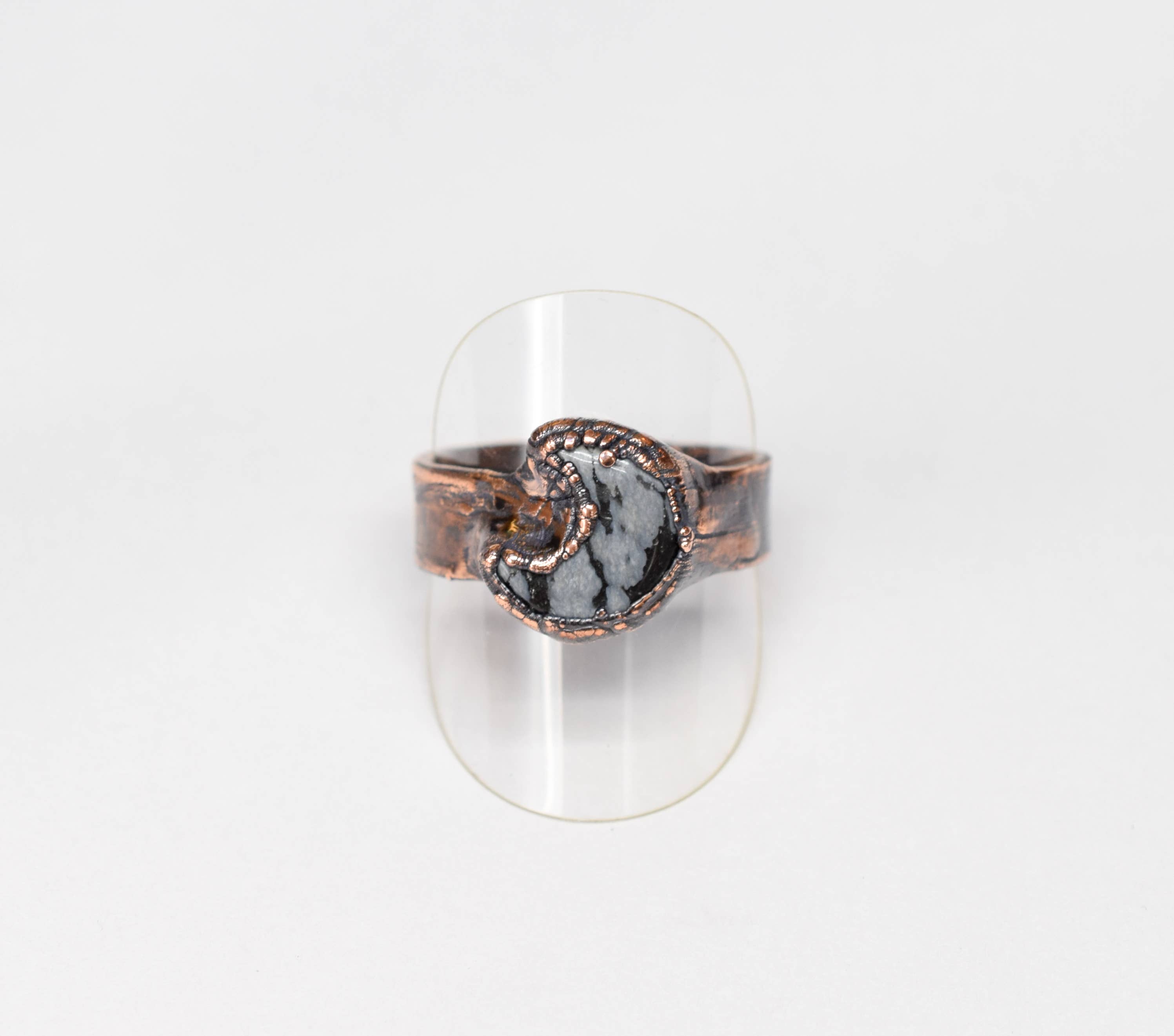1 pc Raw Brass Adjustable Spoon Rings RB-559