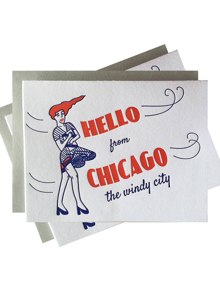 Windy City Girl Set for wholesale by Violet Press